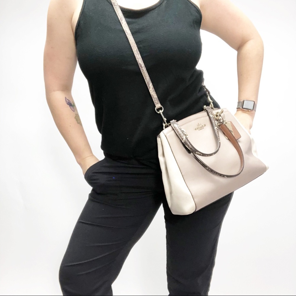 Coach Minetta Crossbody Exotic purse bag F36678 - Picture 2 of 8